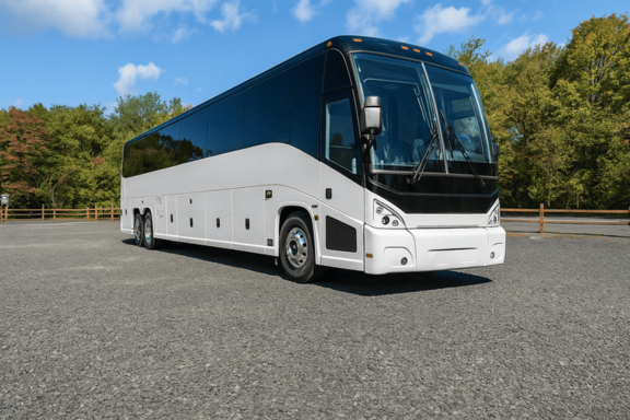 Charter Bus Rental Highland 56 Passenger Charter Bus